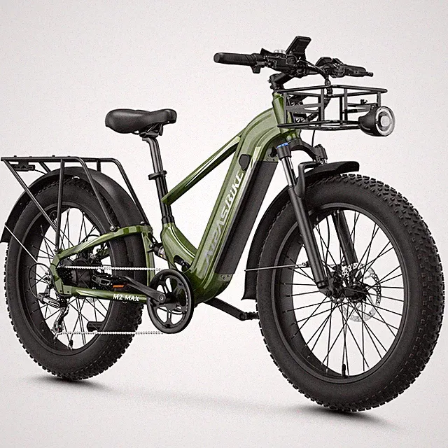 1800W Electric Bike for Adult 36MPH 85Miles Hydraulic Brakes Air Suspension 48V